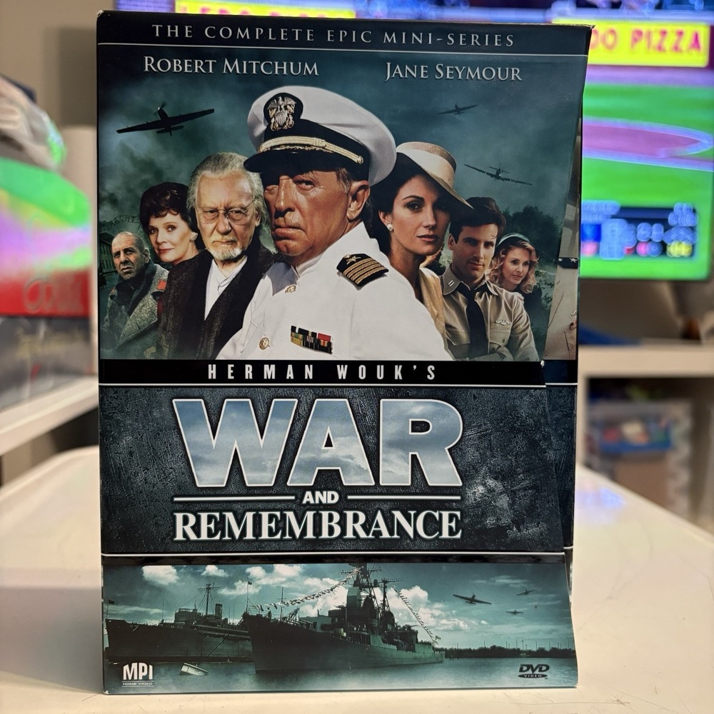 War and Remembrance: Complete Epic Mini-Series (DVD 13-Disc Set) w Soundtrack CD